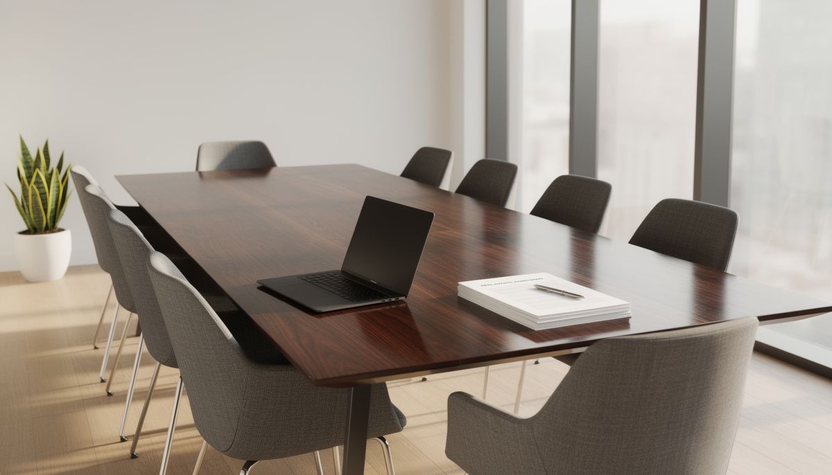 Notary guiding borrowers through a real estate loan signing appointment