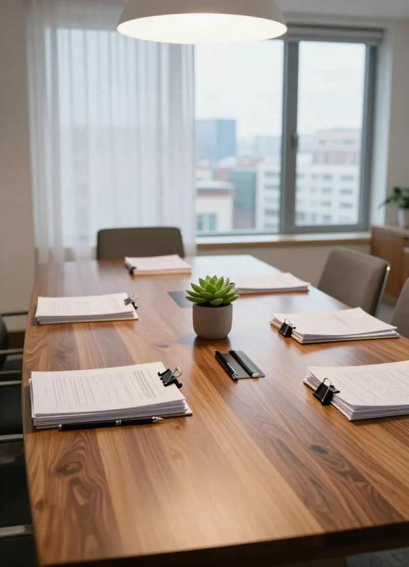 Notary providing respectful mobile service while an older client signs estate documents